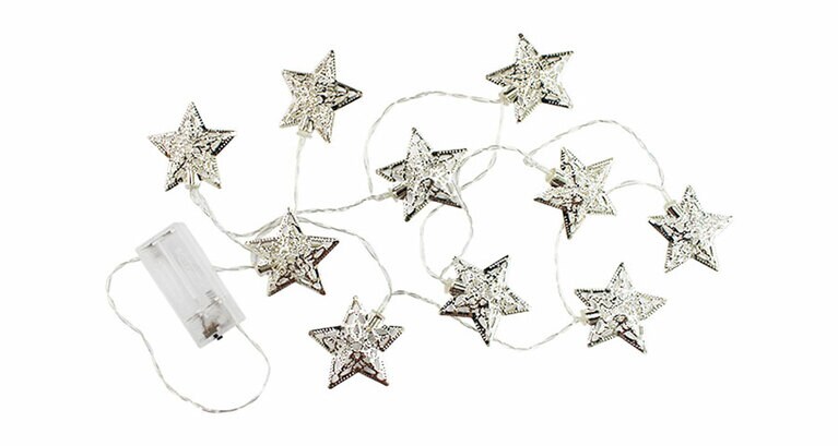 LEDライトガーランド Star 890円。