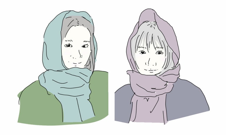 再ブレイク中だが難易度が高い「真知子巻き」は顔まわりや前髪のあしらい方がポイント