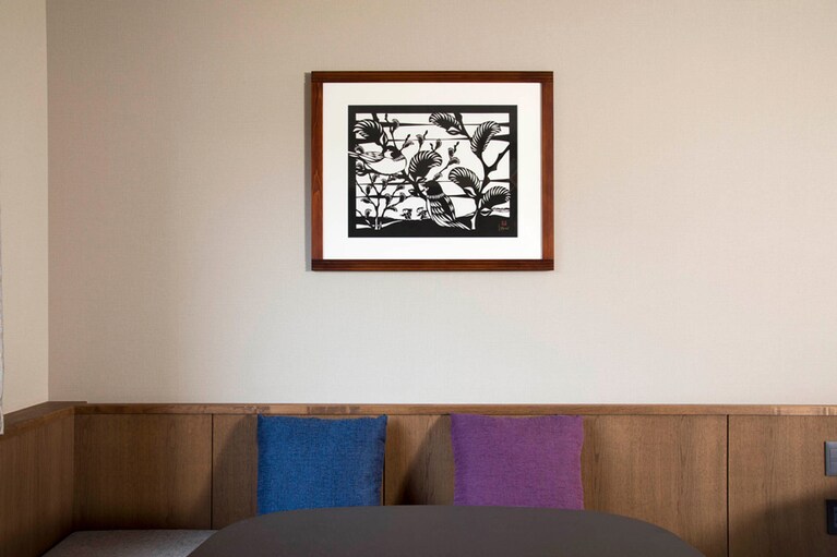 ご当地部屋「信濃もてなしの間」和室。