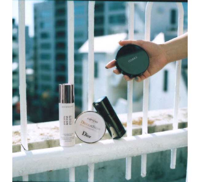 日中の保湿は、環境が変わるタイミングで、アイテムを使い分けて。