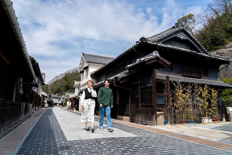 【広島県】たけはら町並み保存地区。