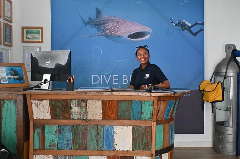 比較的新たに開発されたヌーヌ環礁。イソマグロやカスミアジなど銀鱗系の大物が期待できるそう。