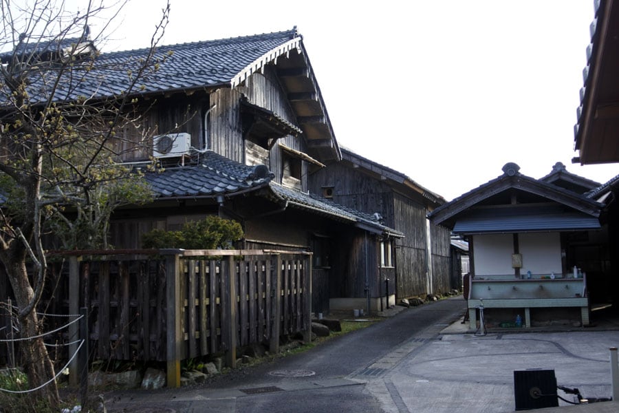 1～6区ある和田地区には旅情豊かな風景が残されています。