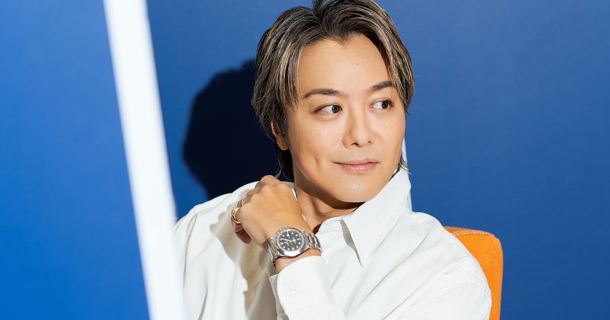 2ページ目)CREA創刊35周年企画「35Questions」にEXILE TAKAHIROが登場