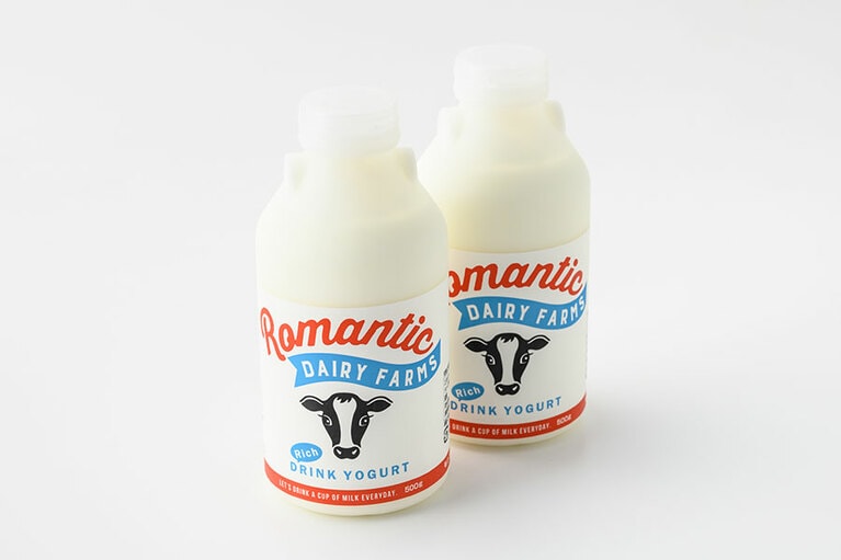 ミルクロード「milwayのむヨーグルトボトルL」各500ml 450円／群馬県