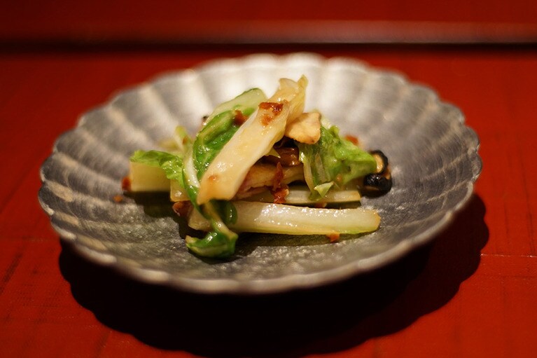 干すことで旨みを増したニンジンや紅芯大根が実にいい塩梅。