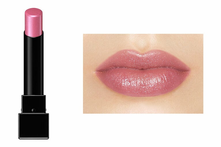 【プチプラコスメ・ザ・ベスト2021〈1〉ケイト リップモンスター】ブルーパールの効いたモーヴピンク、08 モーヴシャワー(Web限定カラー)。