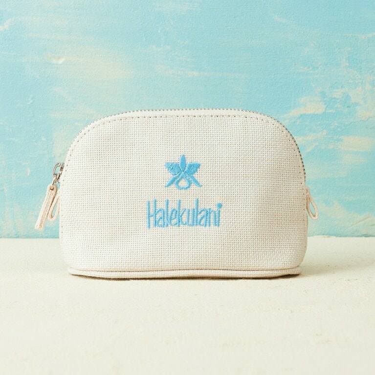 新作「ハレクラニロゴマーク入り オリジナルポーチ」。