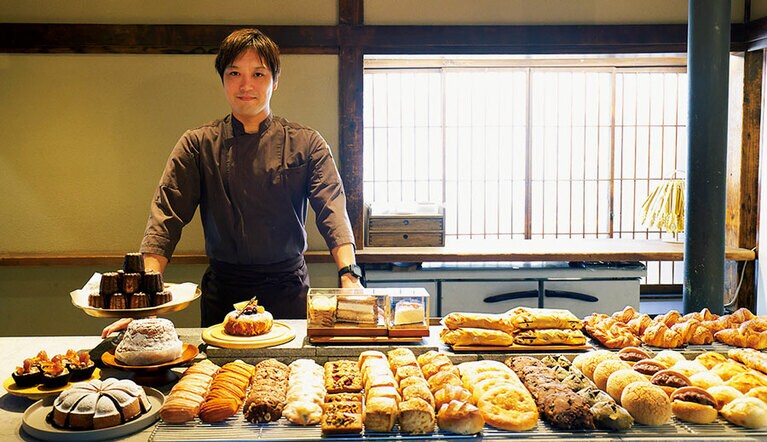 「シンク」シェフ・パティシエ 仲村和浩さん。