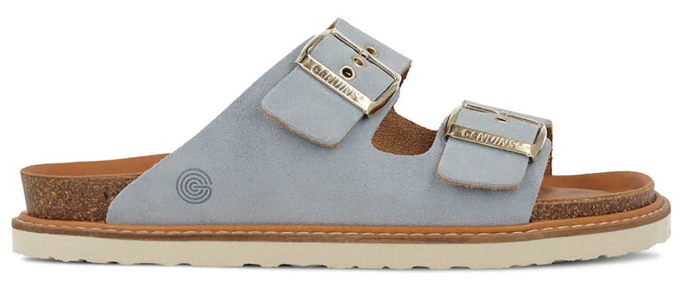 LWG※ゴールド認定の高品質で滑らかなスエードを使用。ベロア スカイ、ベロア ロゼのの2カラー。ハワイ 14,300円。 ※LWG（レザーワーキンググループ）。レザーに対する品質や安全性、環境問題等の啓蒙活動を行う非営利の国際団体。