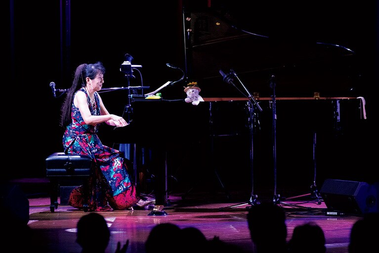 2日目の夜にはゲストアーティスト国府弘子氏の圧巻のジャズライブ。