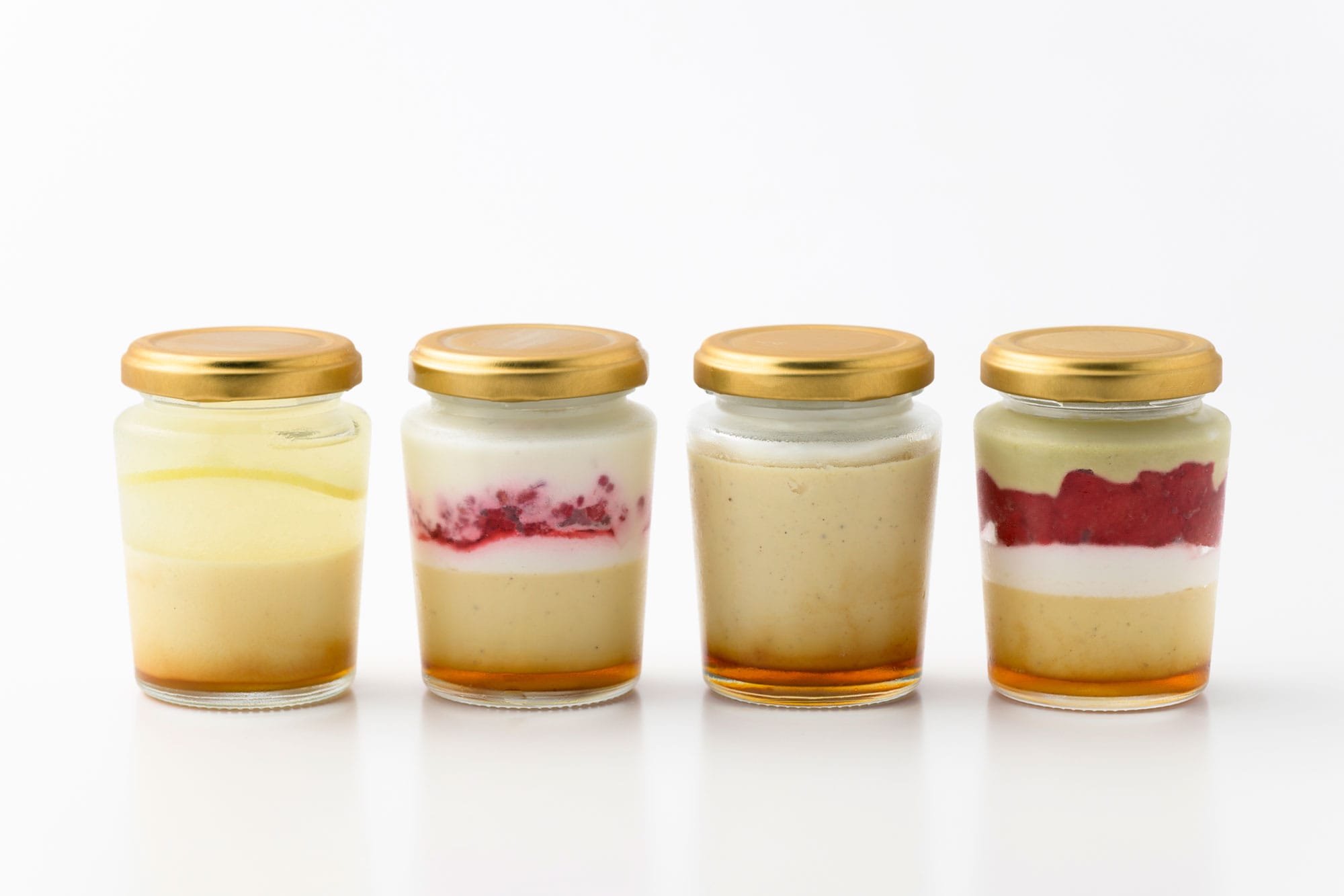 季節のケーキプリン 4種アソート 3,000円（各150g）／Dewon