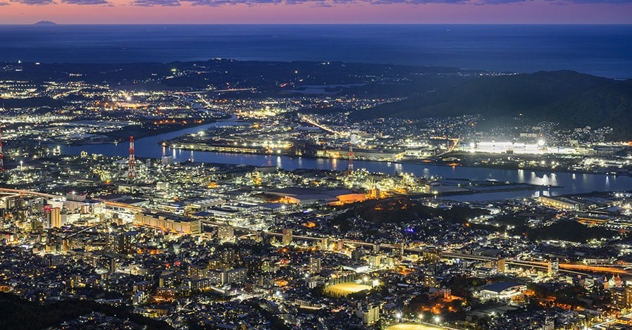 福岡の冬夜景＆絶景10選｜皿倉山ほか