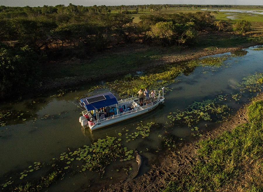 リバークルーズで濃密な大自然を堪能。photo:Tourism Australia