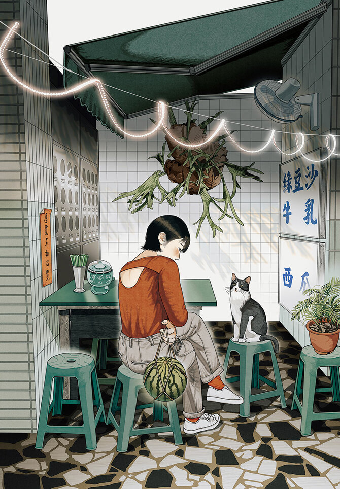 村上春樹の装画も担当〉台湾出身の人気漫画家が案内する「私の地元