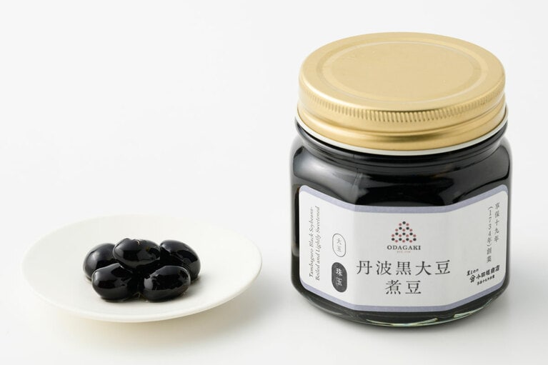 【兵庫県】丹波黒大豆煮豆 中ビン 各200g 1,080円／小田垣商店