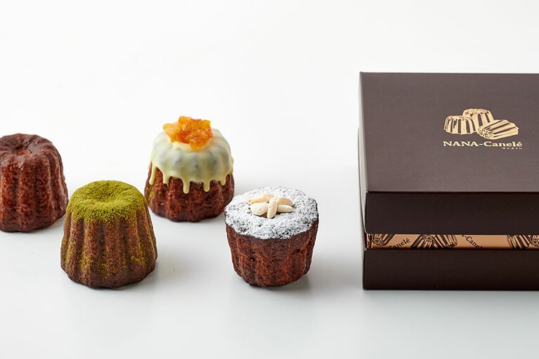 NANA-Canelé SET 4個入り 1,700円／NANA-Canelé