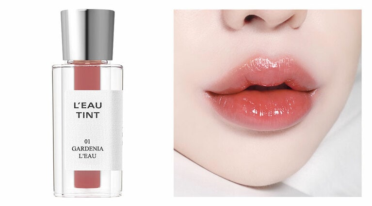 なじみやすく使いやすいライトなピーチカラー。01 ガーデニア・ロー。