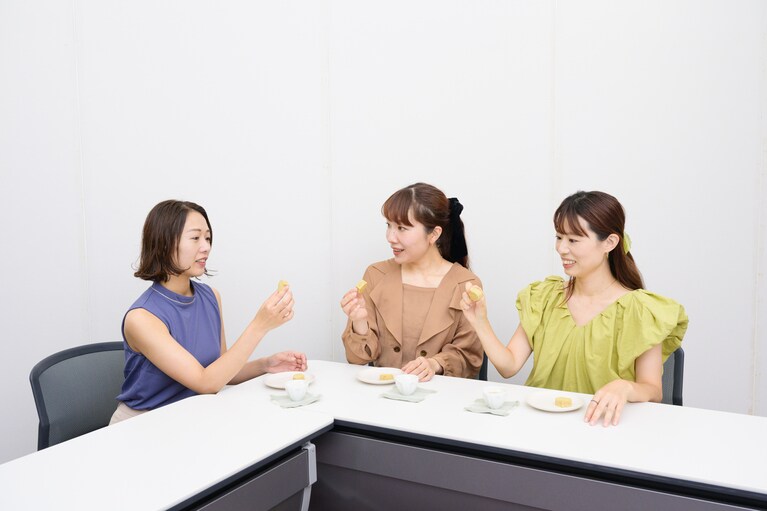 一口で食べられる手軽なサイズもいい。