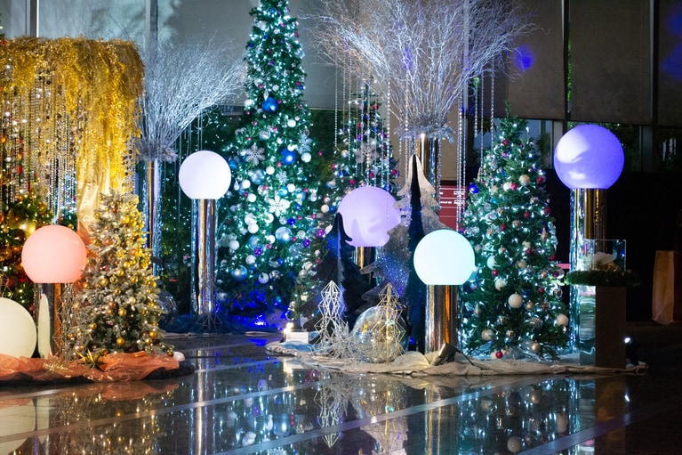 グランド ハイアット 東京のクリスマスツリー。