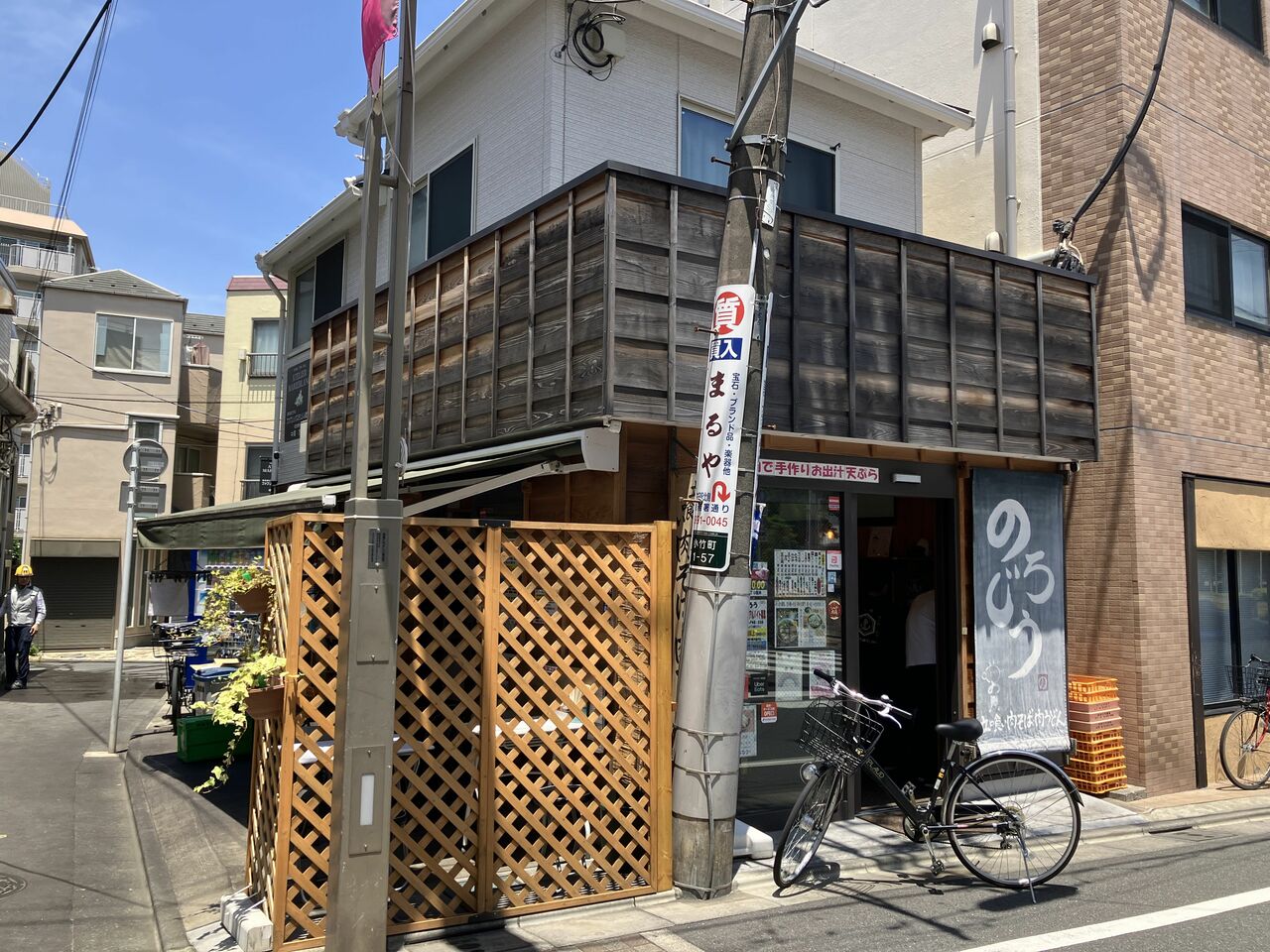 駅北口すぐにある「のじろう」
