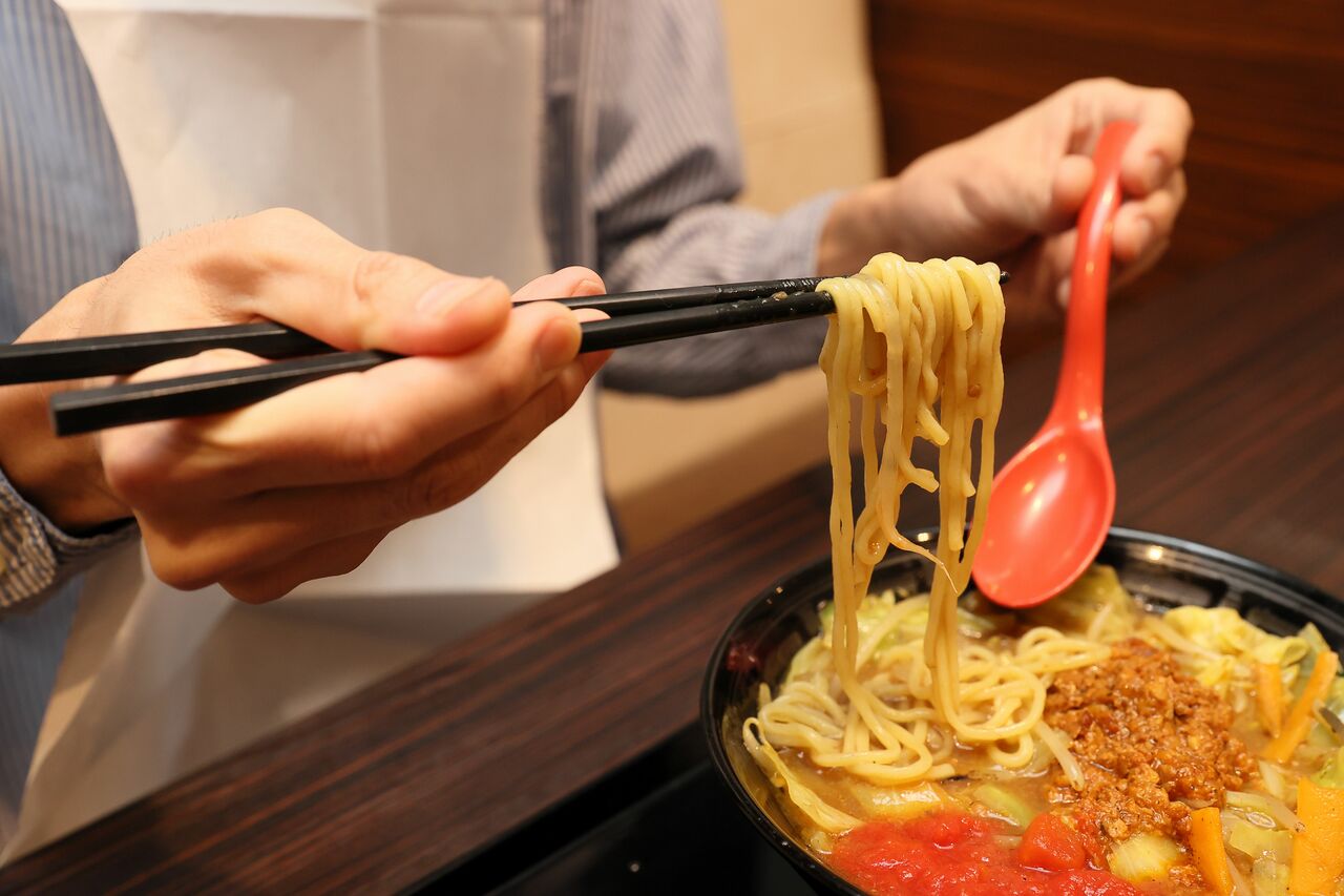 ココイチなのに麺！