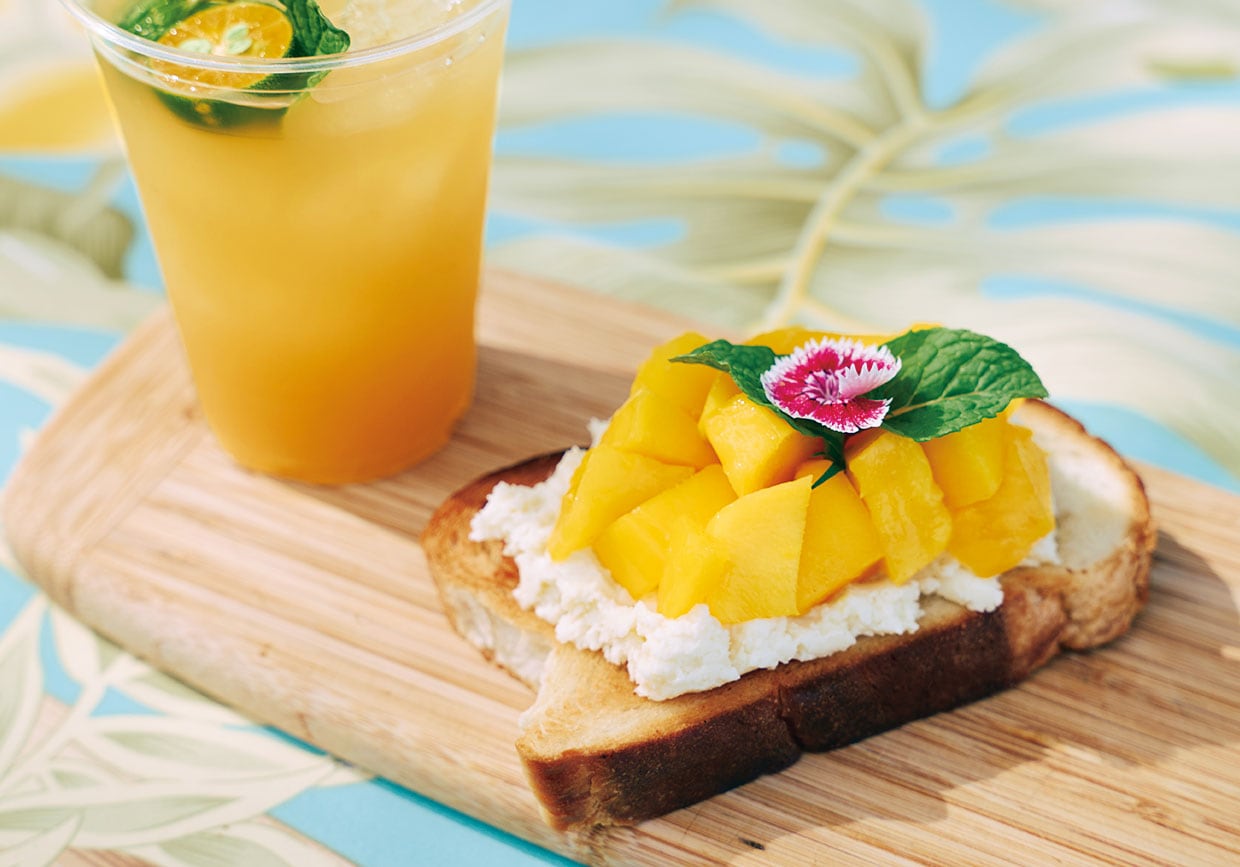 「Mango Toast」9ドル。