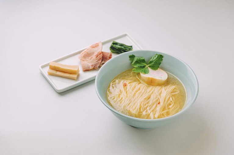 男鹿塩ラーメン 920円。