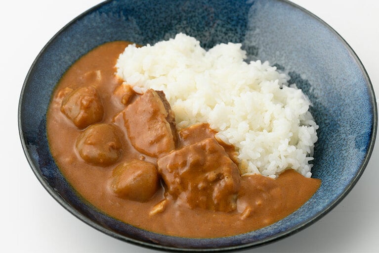 奈良鹿ないカレー(スパイシー)。