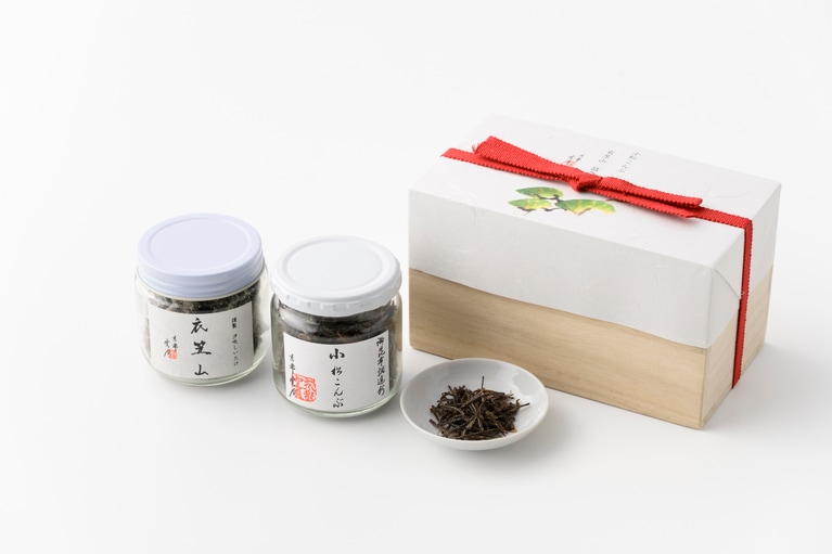 小松こんぶ 詰め合わせ 3,456円（小松こんぶ45g、衣笠山60g）。