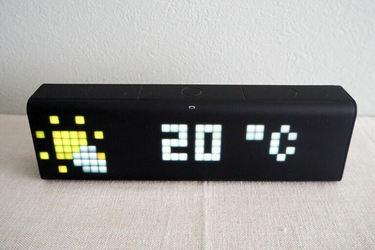 現在地の天気や気温を表示させたり。