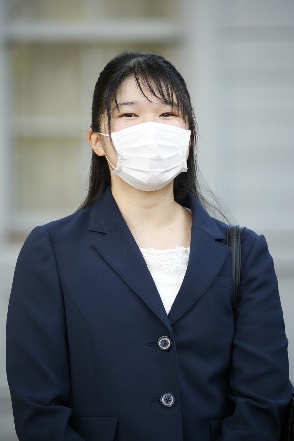 2020年10月24日、学習院大学に初登校された愛子さま　©JMPA