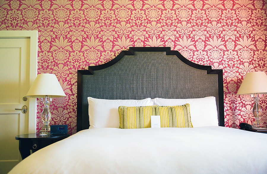 ヒストリック・オーシャンの部屋のベッドはキングサイズ。