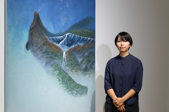 クマを敬い、クマを撃つ。――秋田の山奥で生まれ育った、新進気鋭の画家