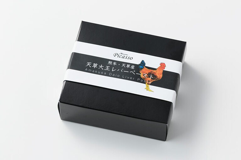 【熊本県】シャルキュティエ Picassoの「姫戸産 天草大王レバーペースト」1,380円(100g×2パック)。