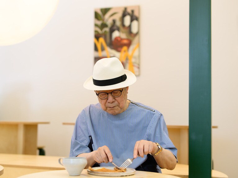 「すごくおいしいじゃないか…！」と、静かにテンションを上げる松本さん。