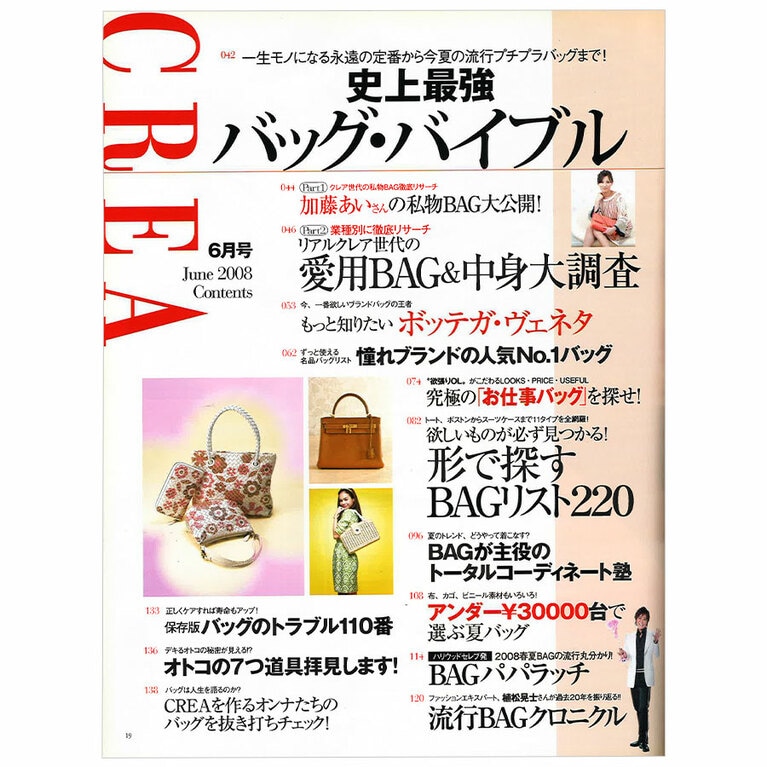 2008年6月号目次。