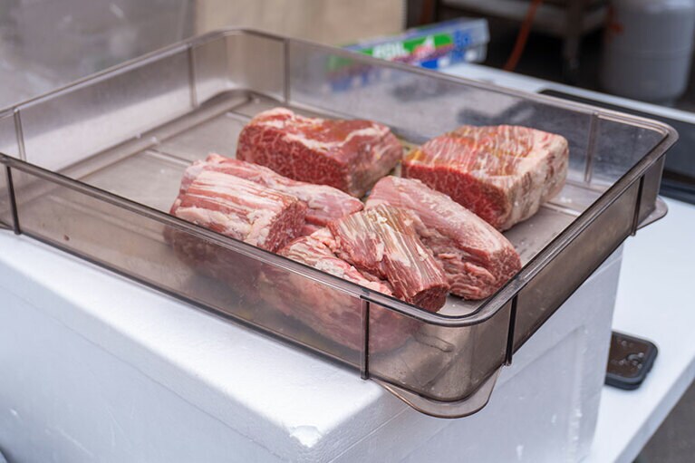 天幕レストランの様子。