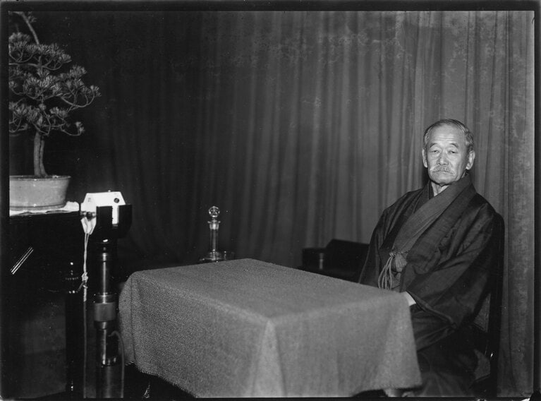 “柔道の父”嘉納治五郎。八雲赴任中の第五高等中学校で校長を務めていた。 ©文藝春秋