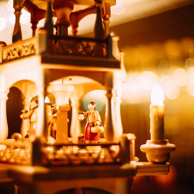 クリスマスピラミッド。