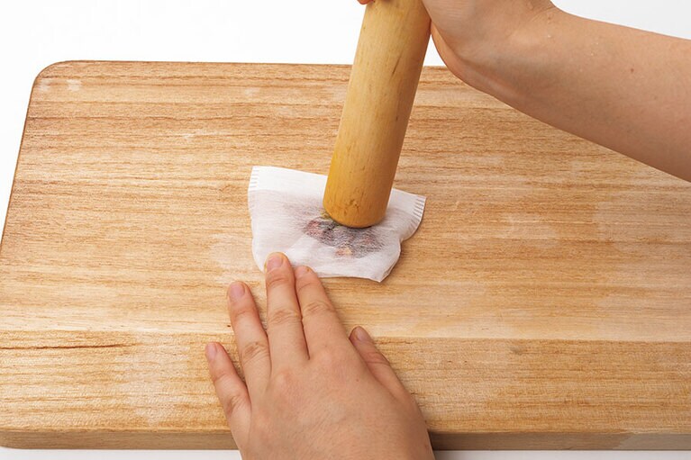 くちなしはつぶす。