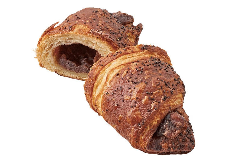 パン工房 ル・パンの「あんこクロワッサン」230円(税込)。