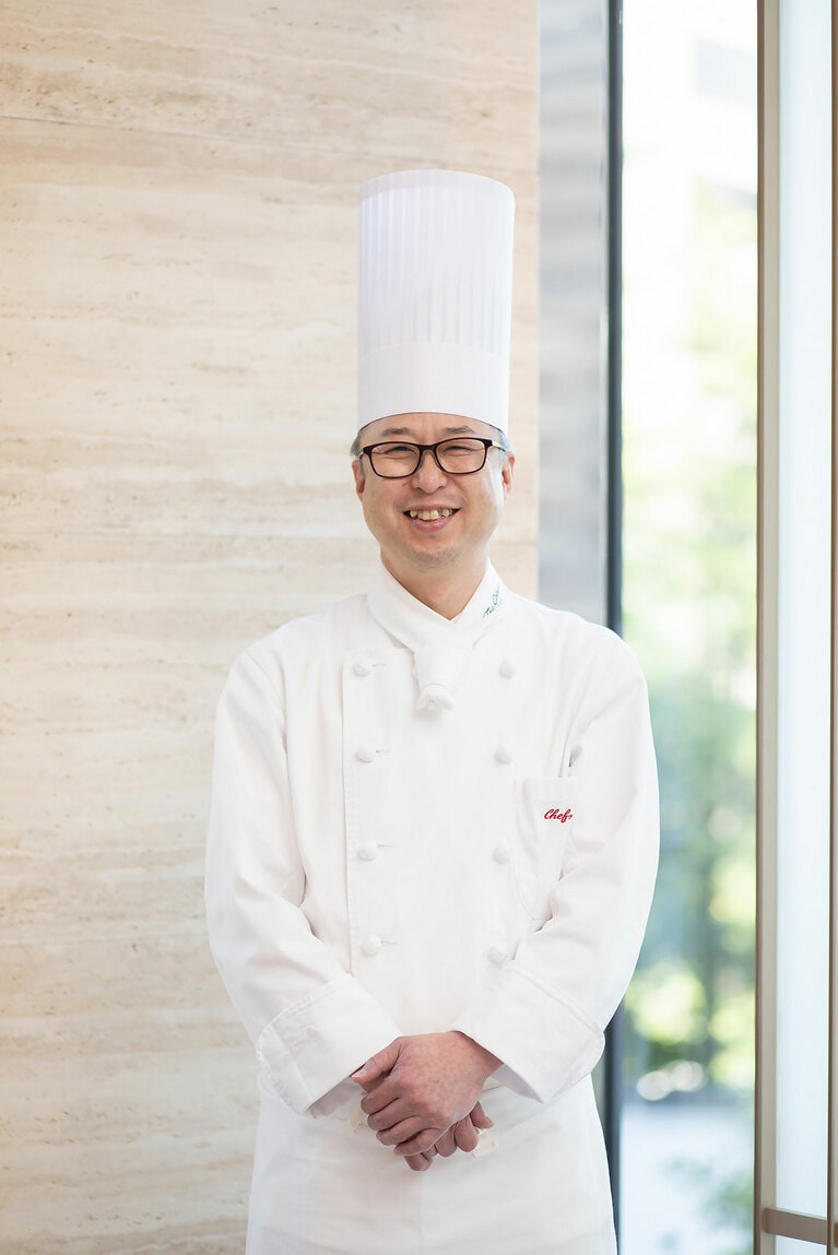 青森昌之シェフ。