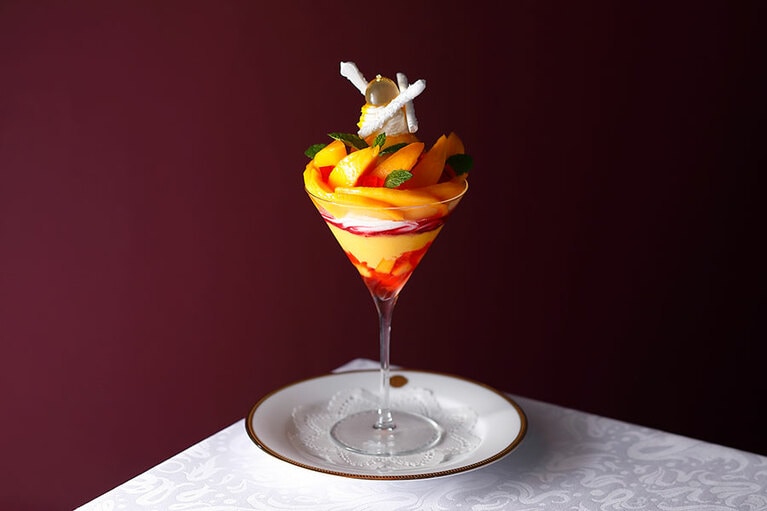 数量限定のスペシャルなパフェ。