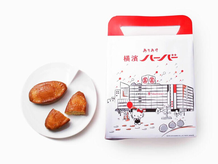 ありあけ「横濱ハーバーダブルマロン5個入、マグネット1個付」1,080円。