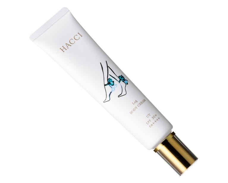 BODY CREAM Leg UV SPF50+･PA++++ 70g 6,300円／HACCI