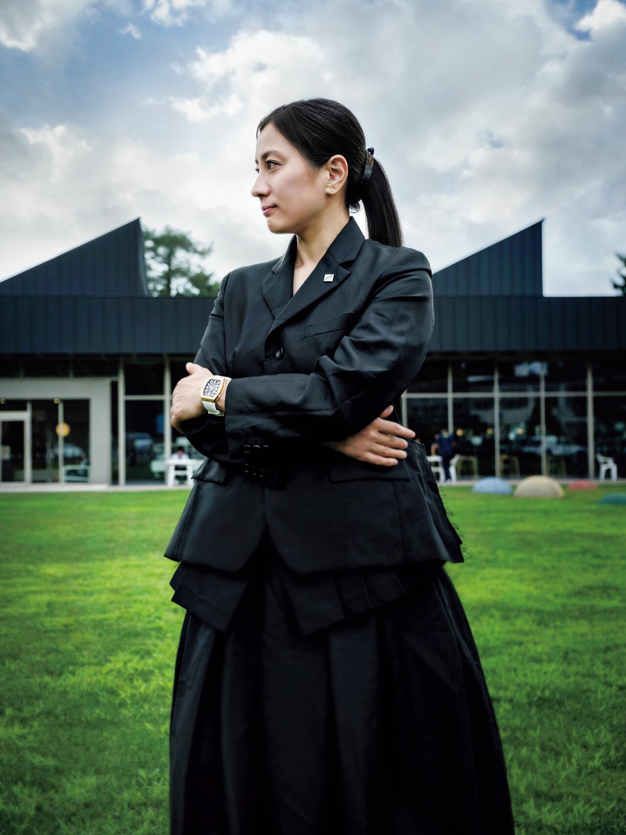 竹内智香さん。