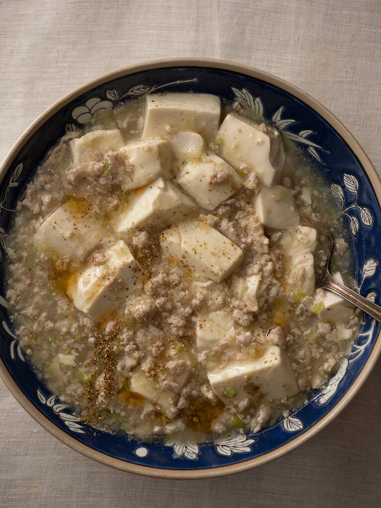 白い麻婆豆腐