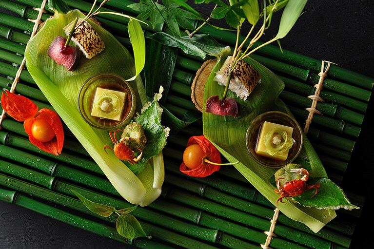 星のや軽井沢［長野／星野温泉］山の懐石。