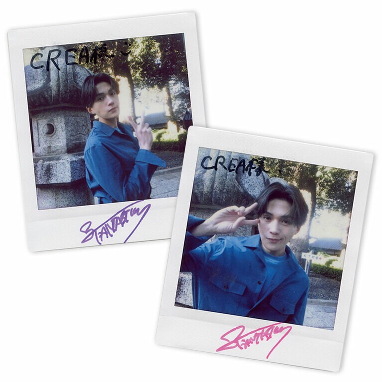 直筆サイン入りポラ。